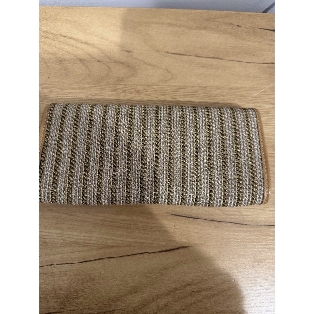 Eric Javits New York Woven Cluth & Shoulder Purse Bag Stripe F - Picture 4 of 9